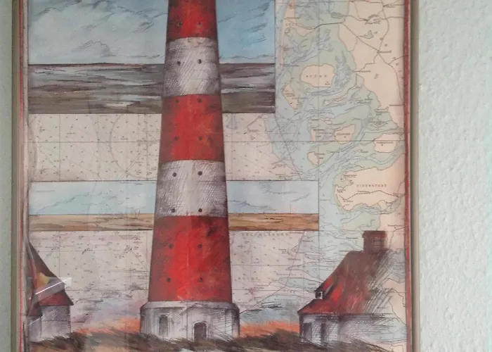 Clara's Kajuete Mit Strandkorb Appartamento *